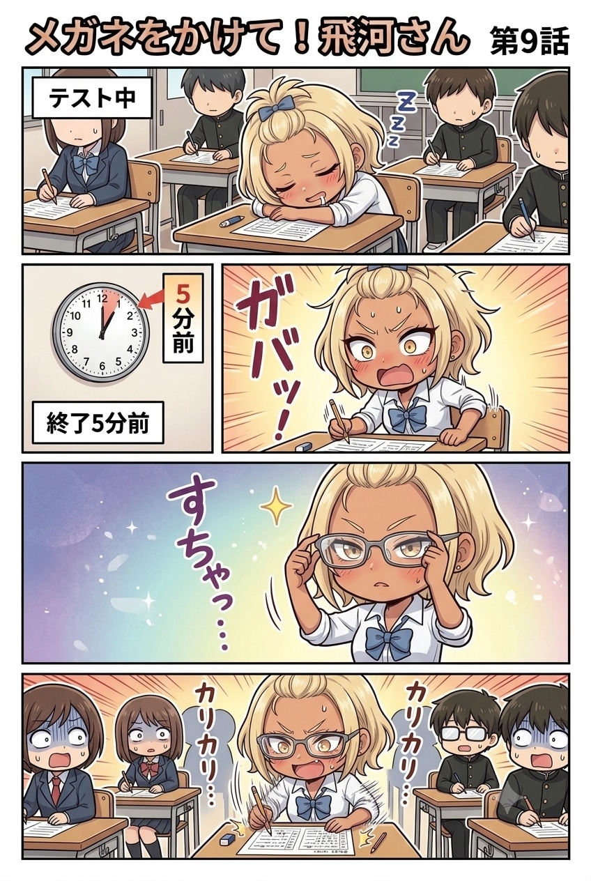 メガネをかけて！飛河さん　第9話