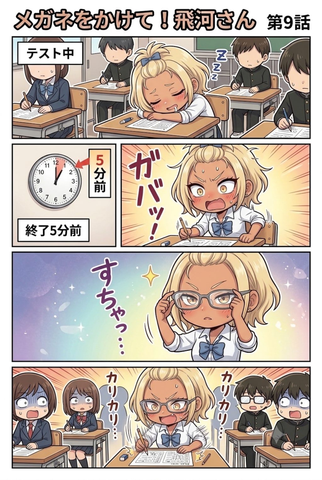 メガネをかけて！飛河さん　第9話