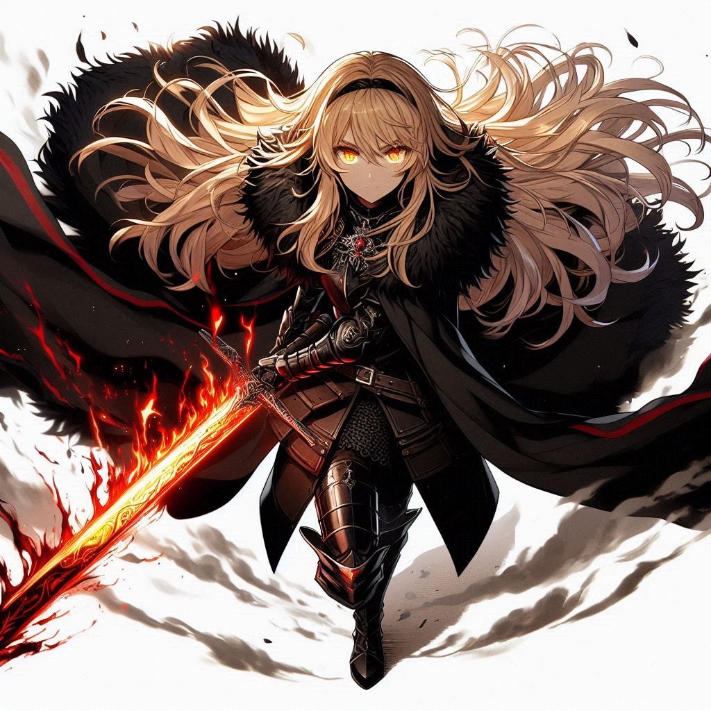 ブロンドの女騎士さん847