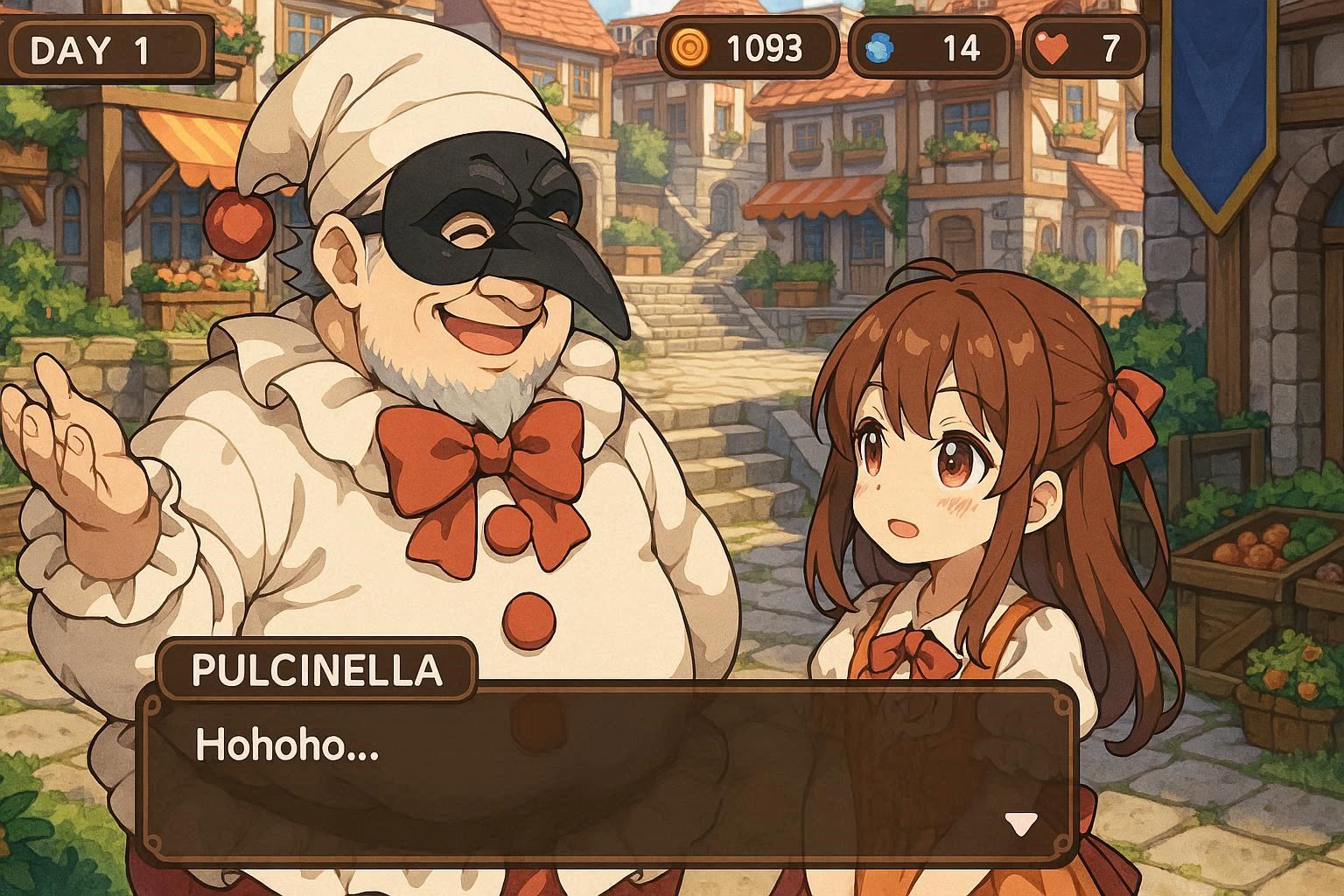 054.架空のゲームで女の子と仲良くしますぞ！ | の人気AIイラスト・グラビア