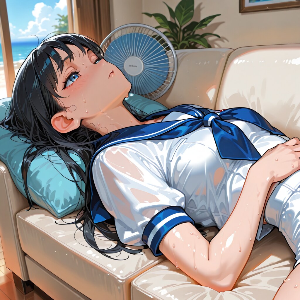 あっつ…