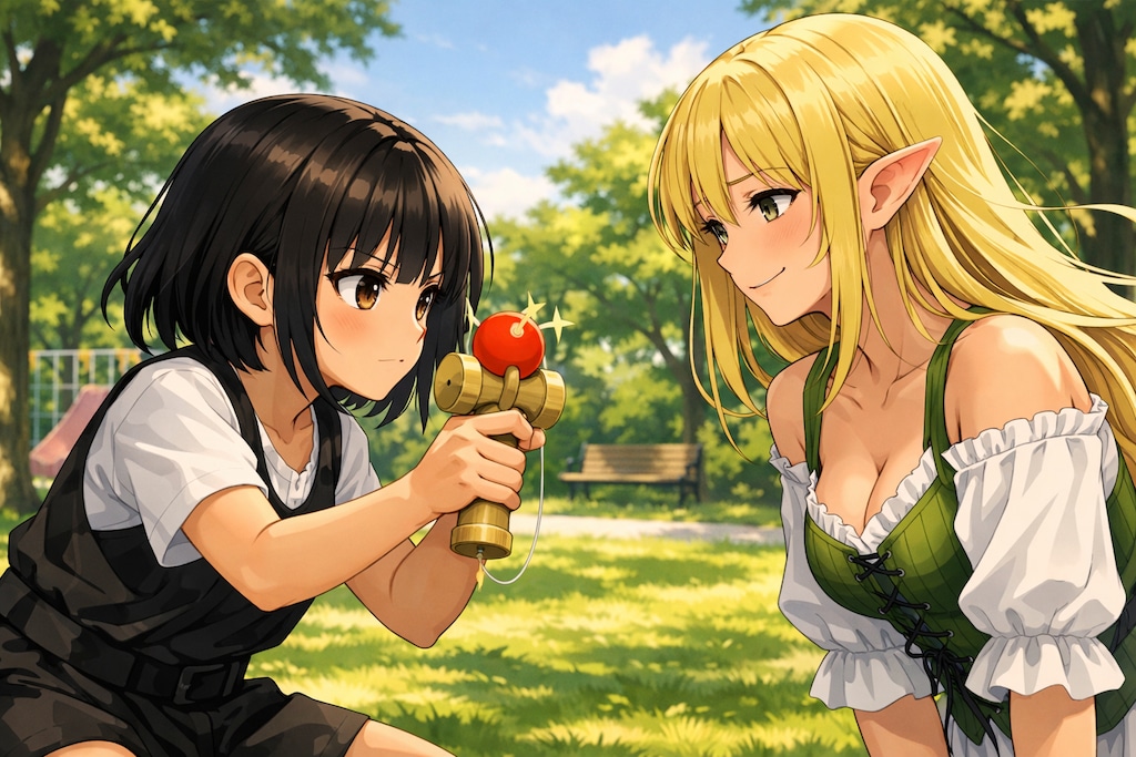 見ててね（けん玉の日）