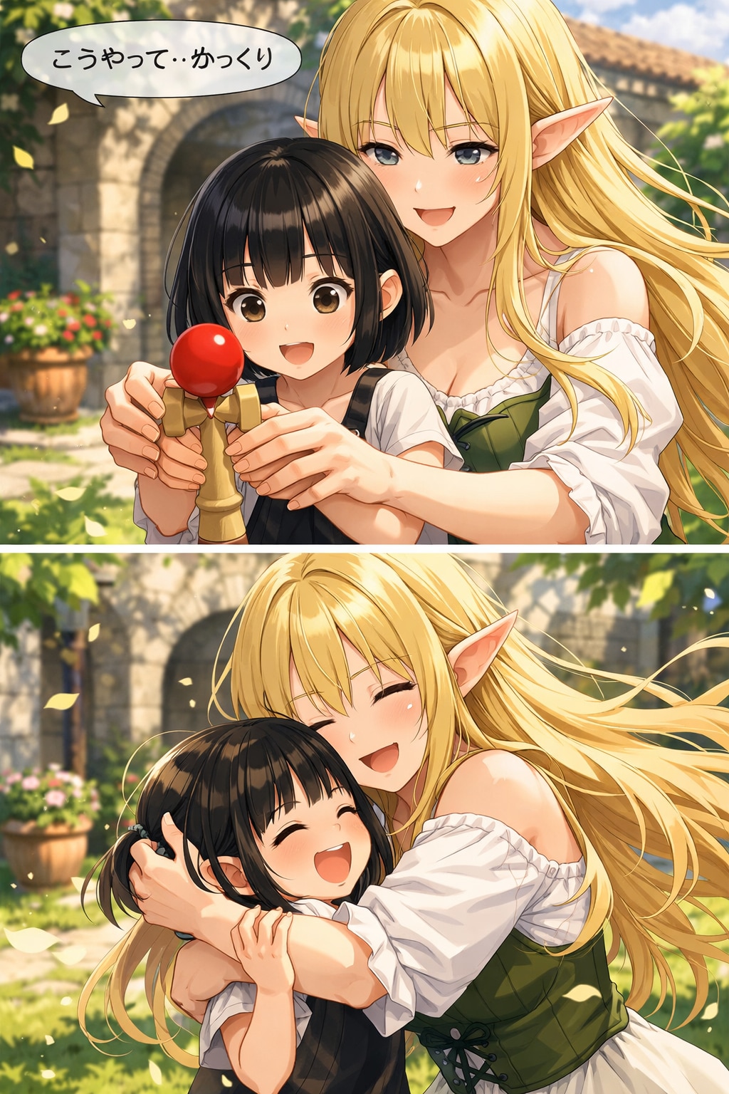 見ててね（けん玉の日）
