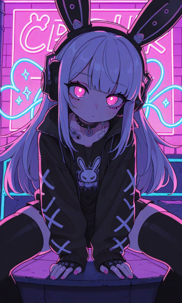 ウサギのヨアソビ | の人気AIイラスト・グラビア