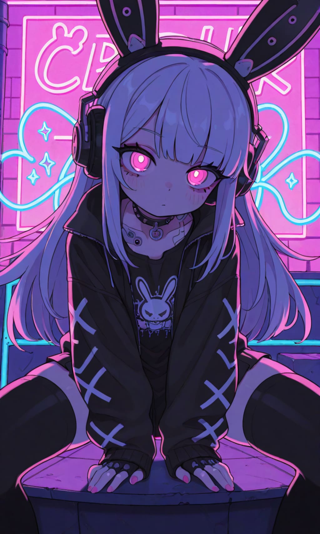 ウサギのヨアソビ