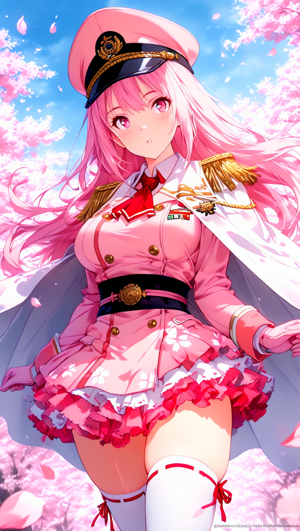 春将軍～桜並木にて春を待つ