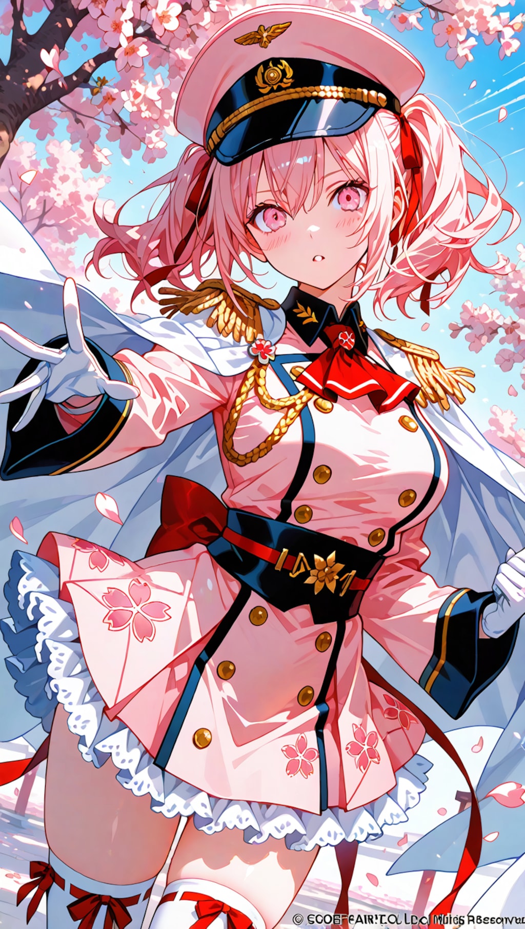 春将軍～桜並木にて春を待つ