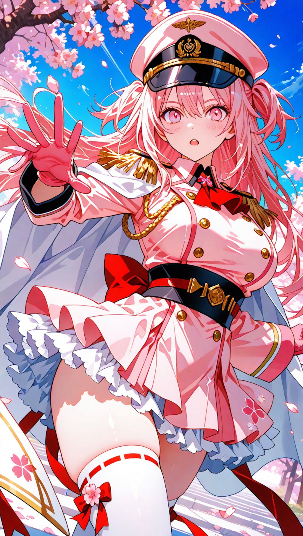 春将軍～桜並木にて春を待つ