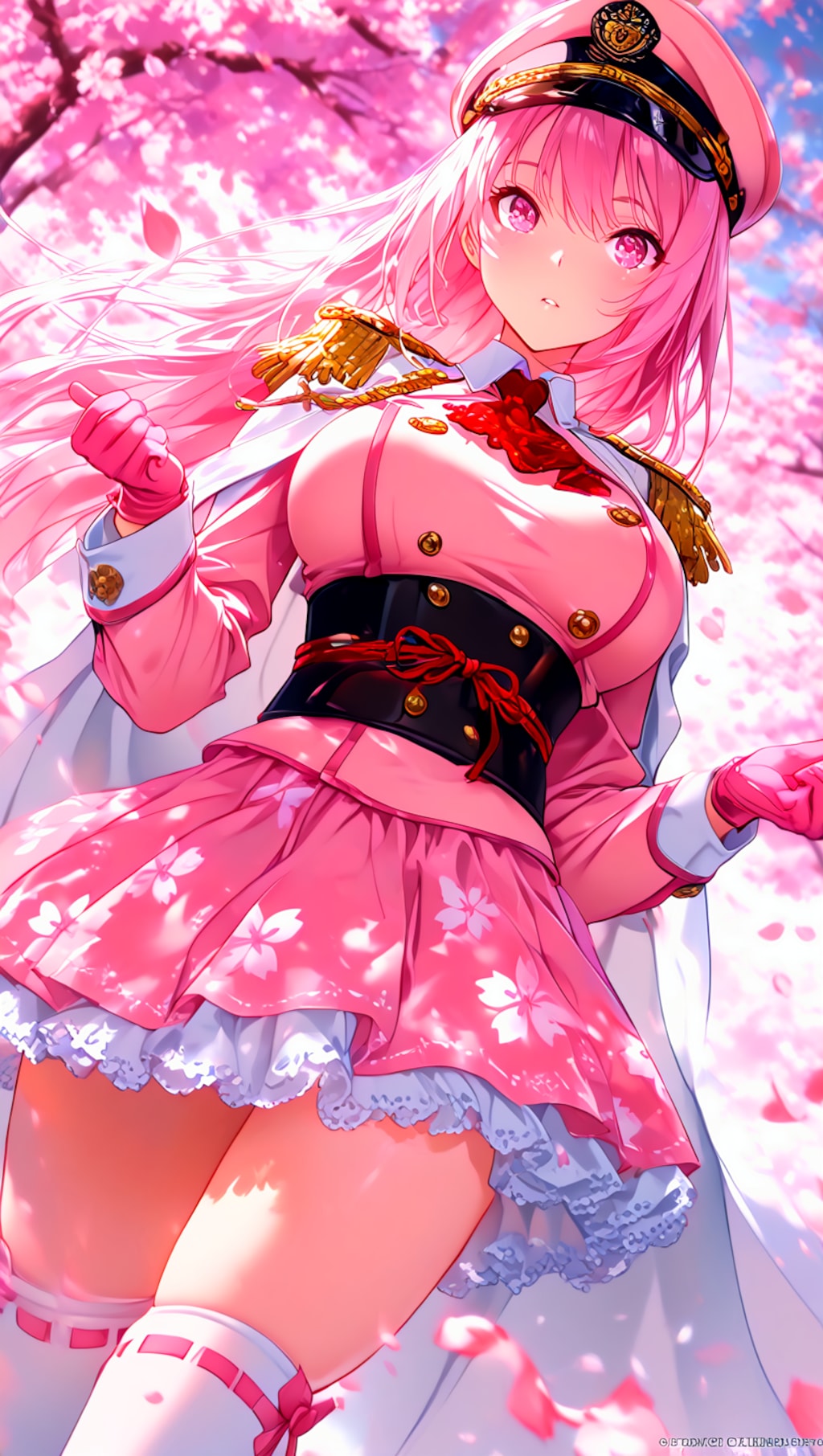 春将軍～桜並木にて春を待つ