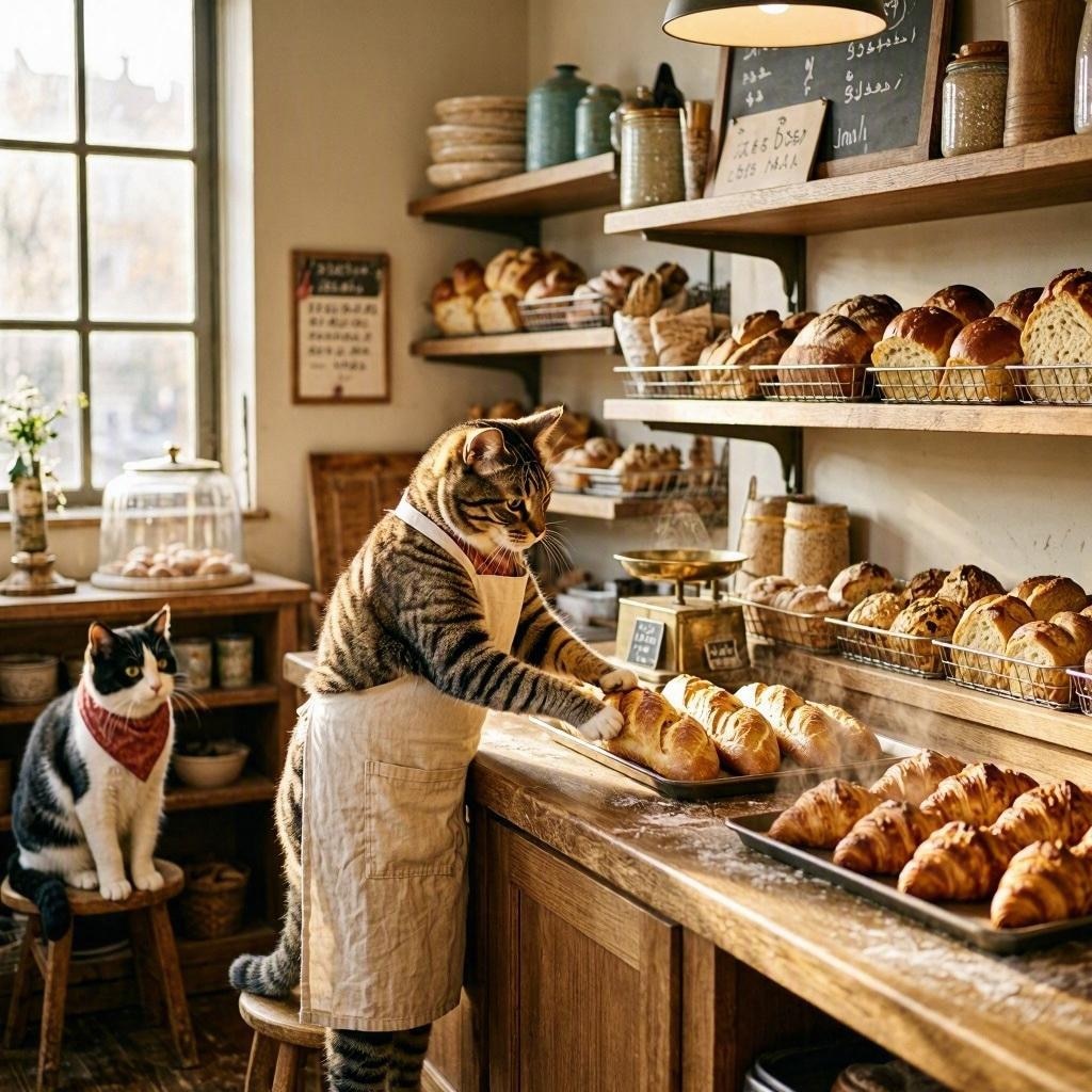 猫のパン屋