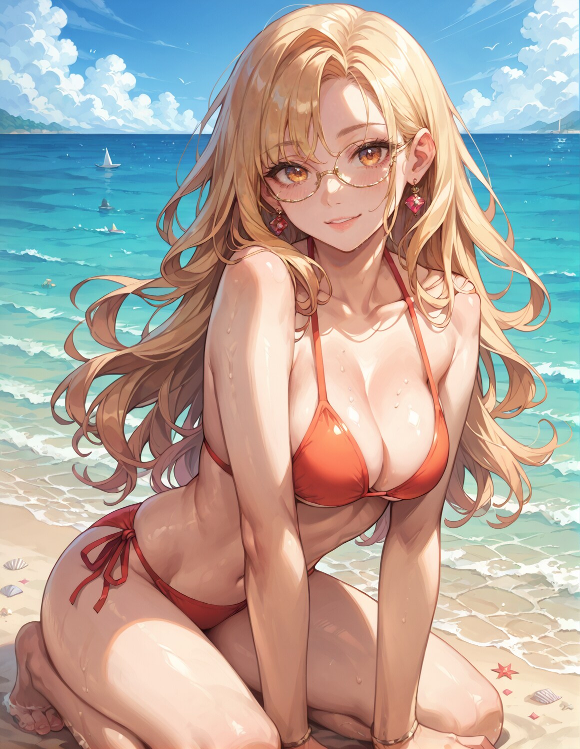 【オリジナルキャラクター】水着⑦