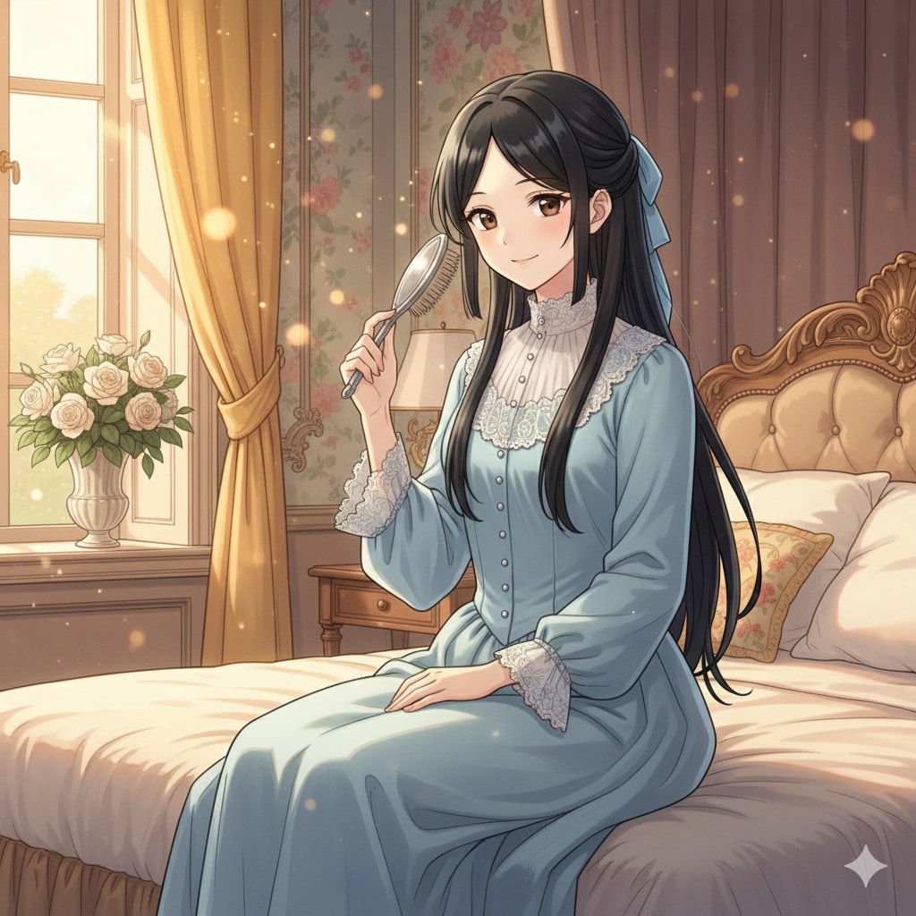 貴族令嬢（寝起き） | の人気AIイラスト・グラビア