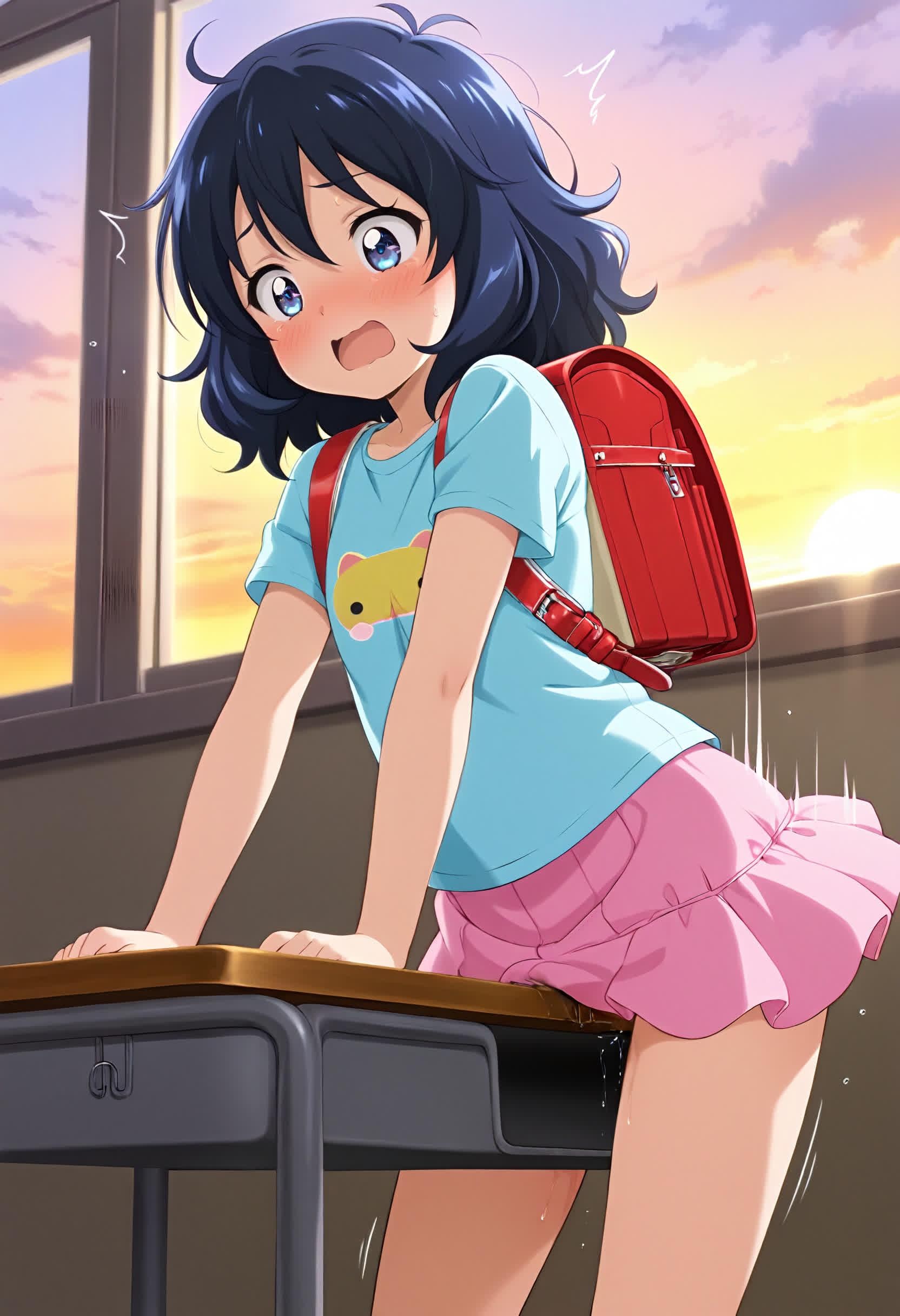 放課後、教室に戻ってみたら……
