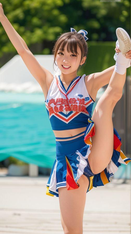 チアキメポーズ | の人気AIイラスト・グラビア