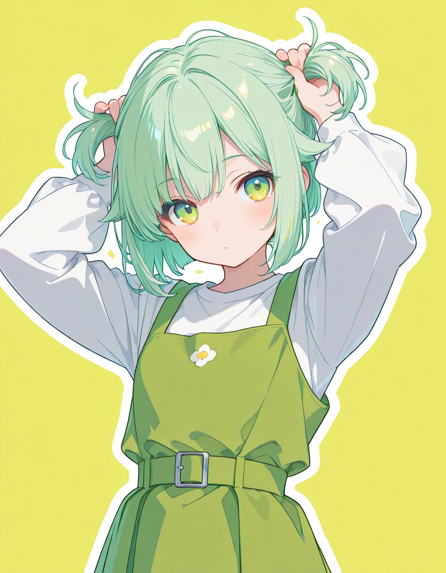 ショートでも束ねたい | の人気AIイラスト・グラビア
