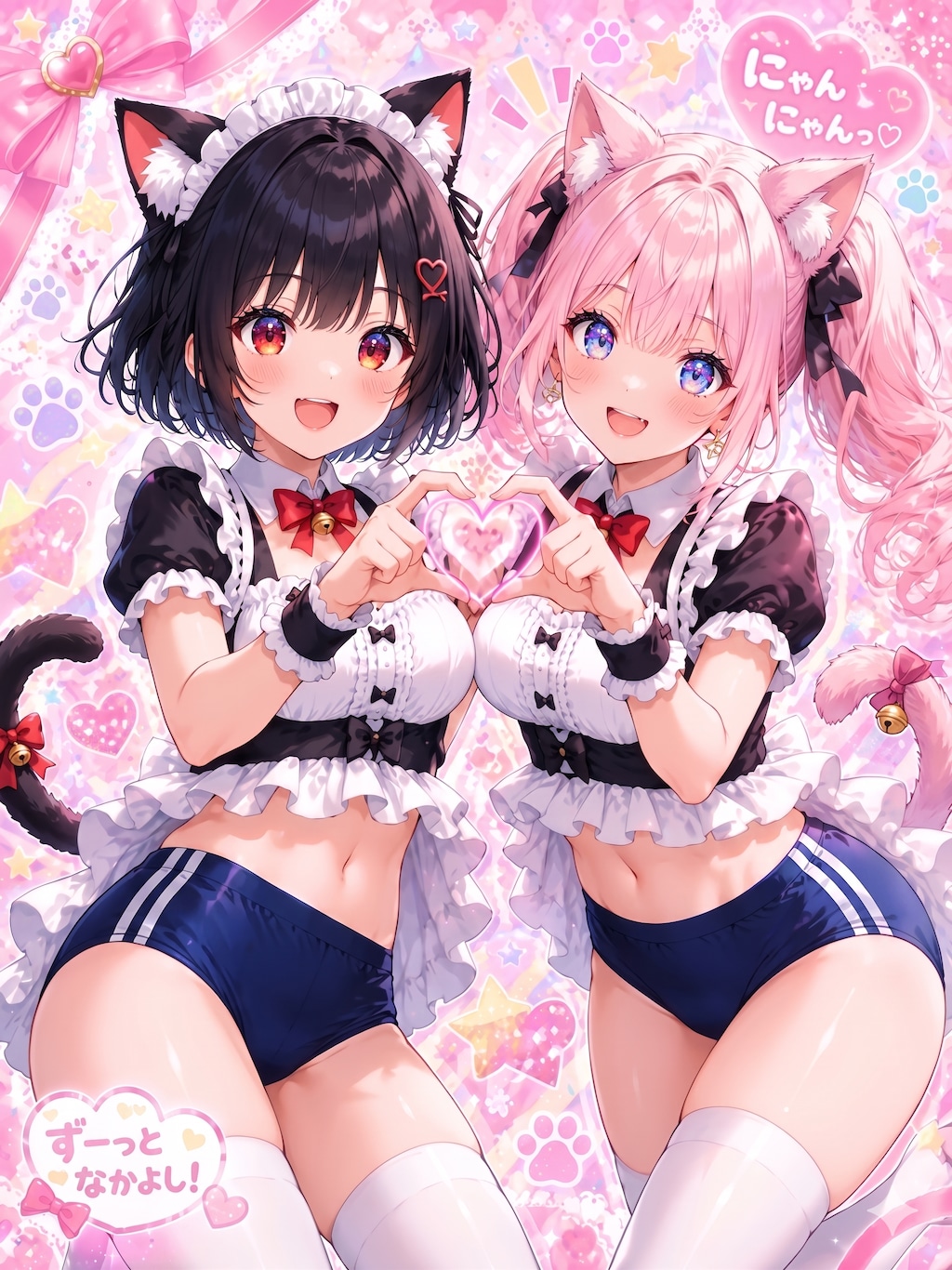 猫耳ブルマメイドでイチャイチャ ～ カノンとルカ ８ ～