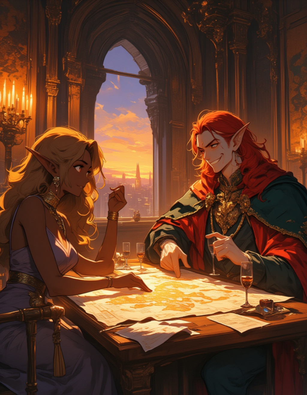 【セナ】ワインと地図の親密な語らい