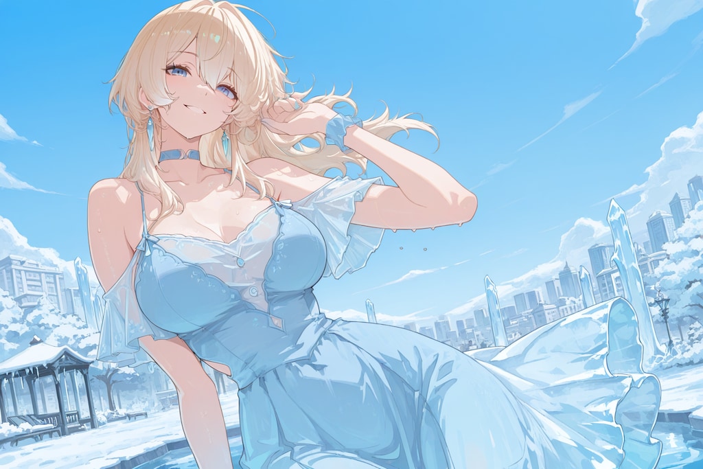 金髪さんの涼2
