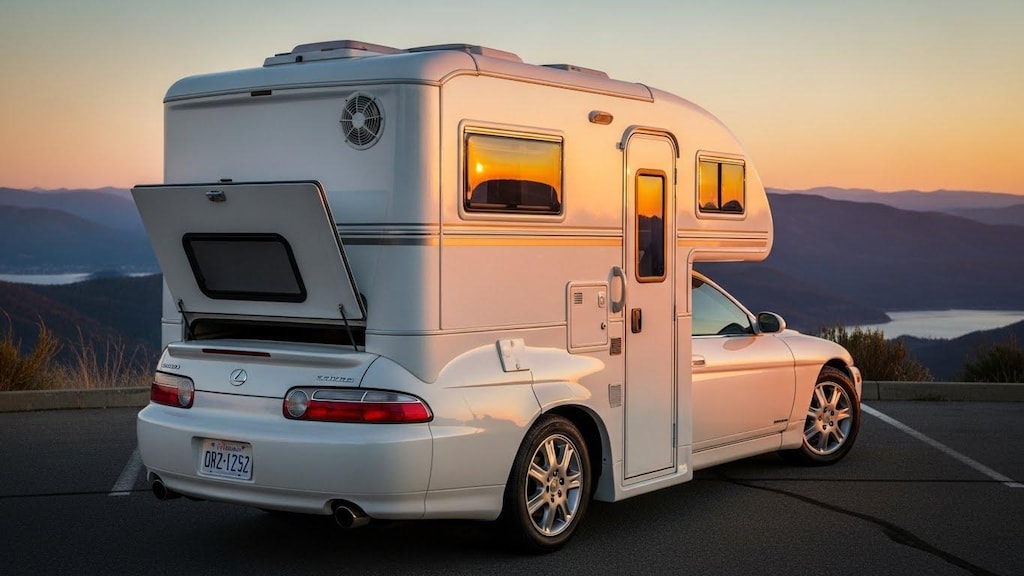 LEXUS SC400キャンピングカー