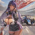 Grid Girl - Purple 2枚目