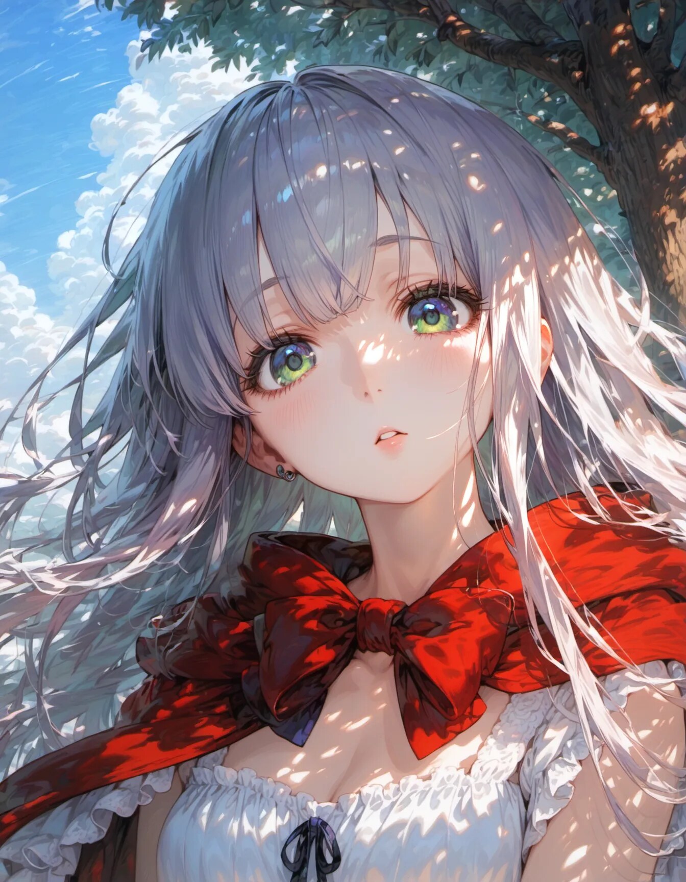 The Girl Beneath the Dancing Light | の人気AIイラスト・グラビア