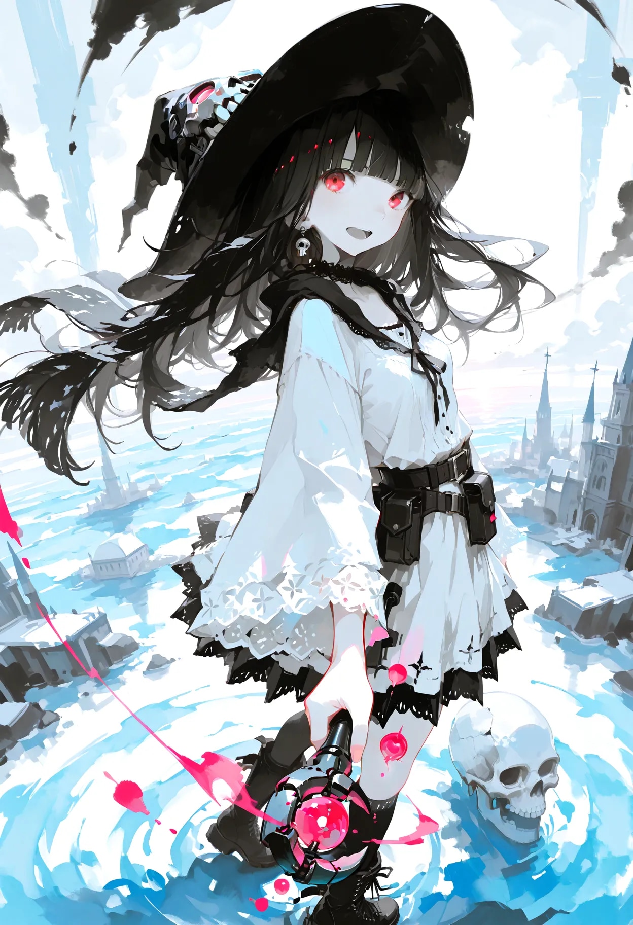 spot colorな魔女さん