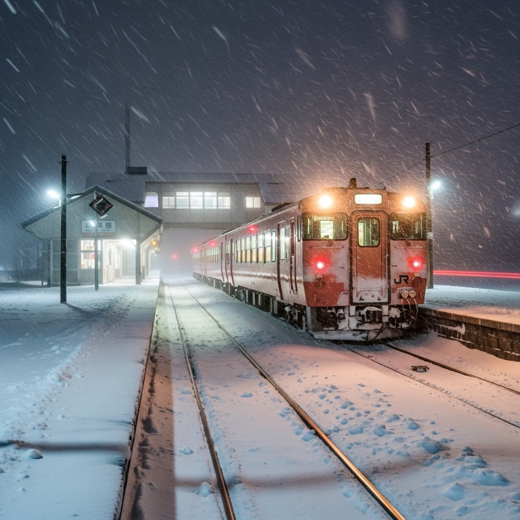 深夜の通過待ち | の人気AIイラスト・グラビア