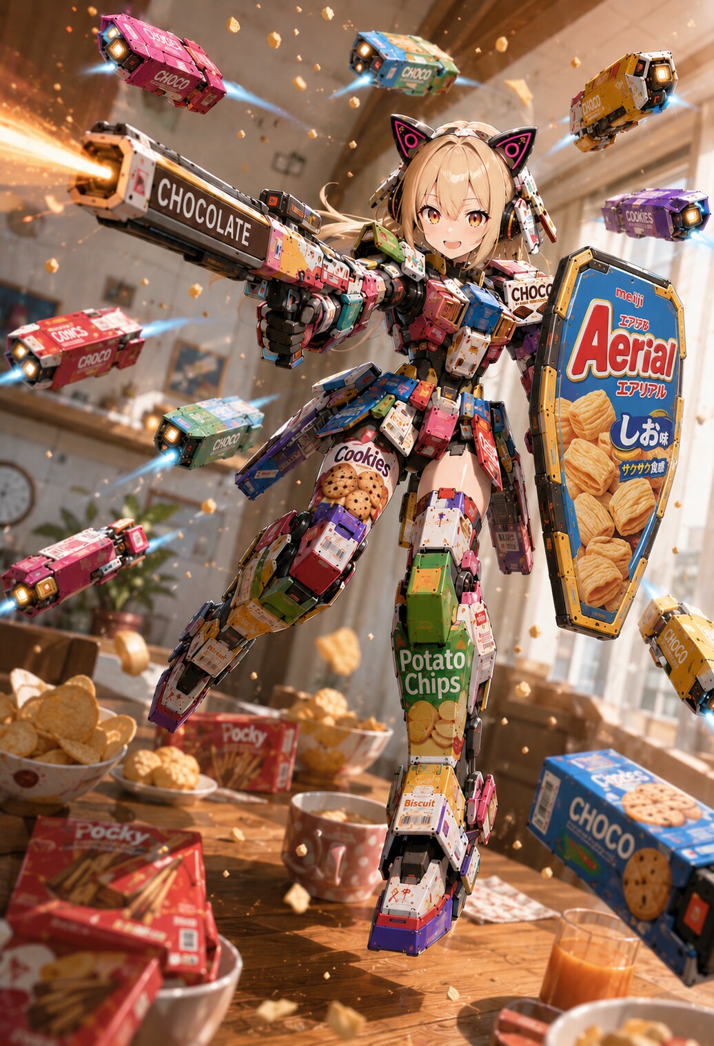 空箱ロボ娘