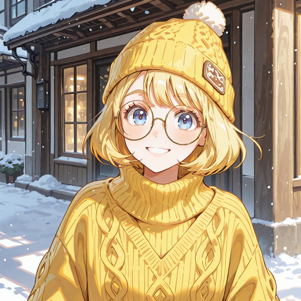 冬のミッシェルさん