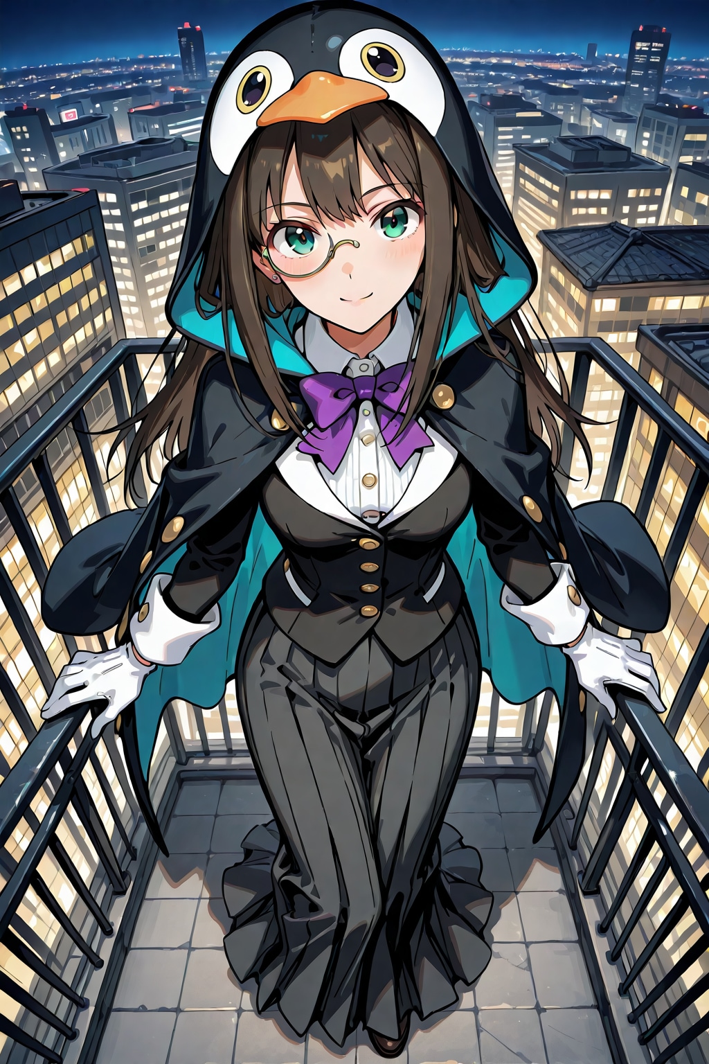 摩天楼の紳士