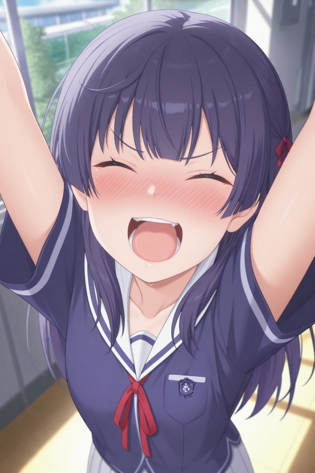 おそとはしってくるー！