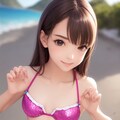 かわいい水着・ビキニの女の子 5枚目