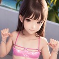 かわいい水着・ビキニの女の子 3枚目