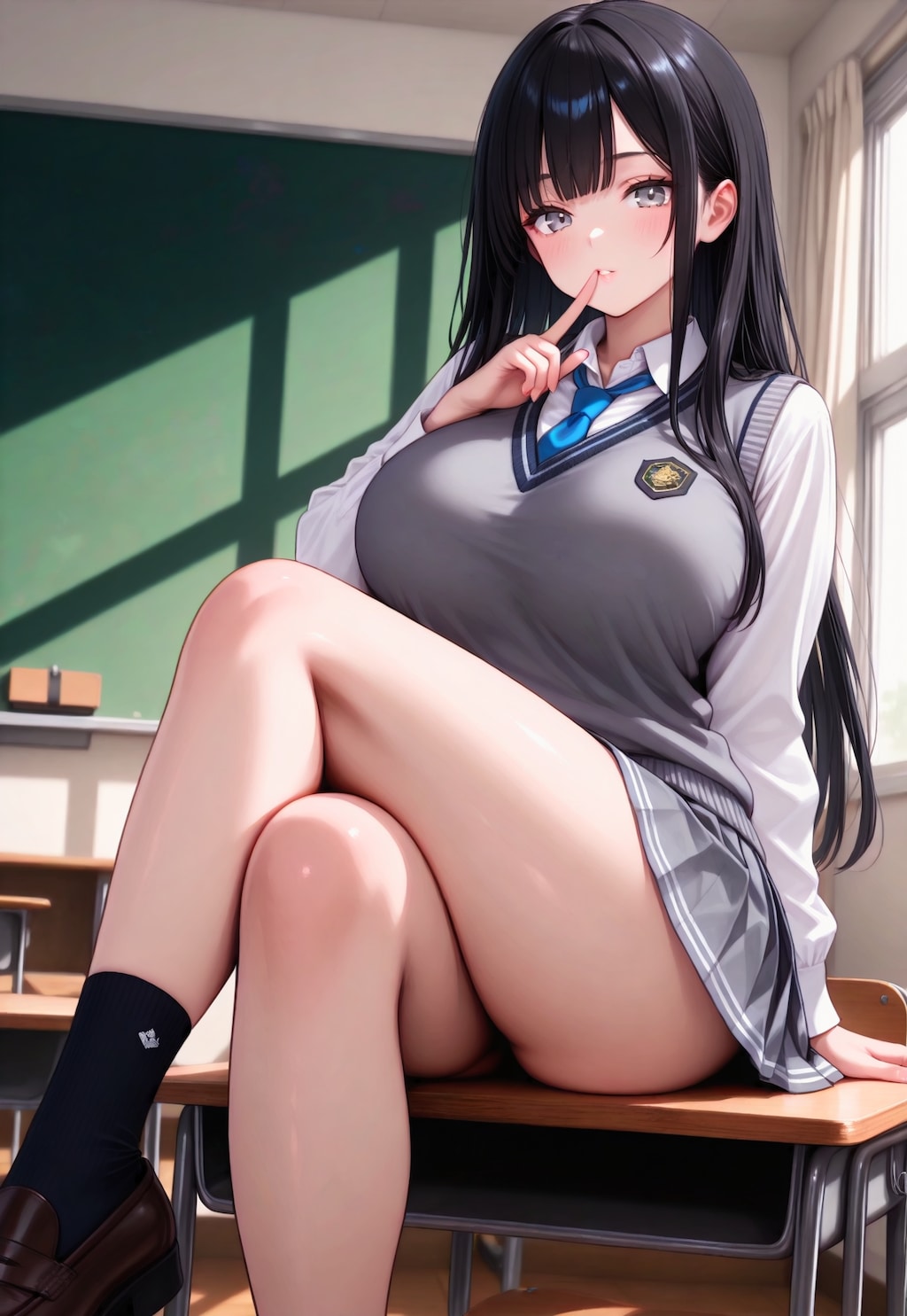 1223（グレーのベスト）