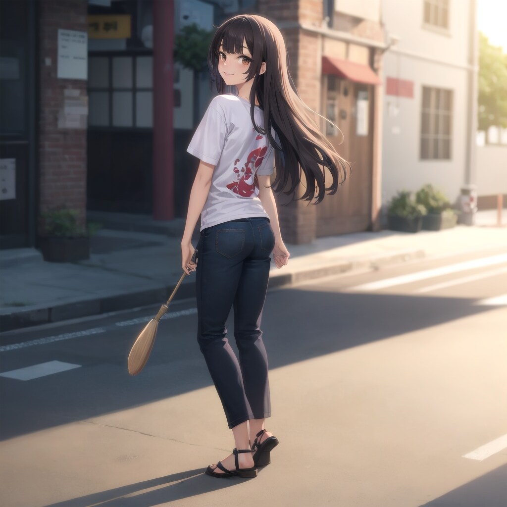 朝の清掃活動