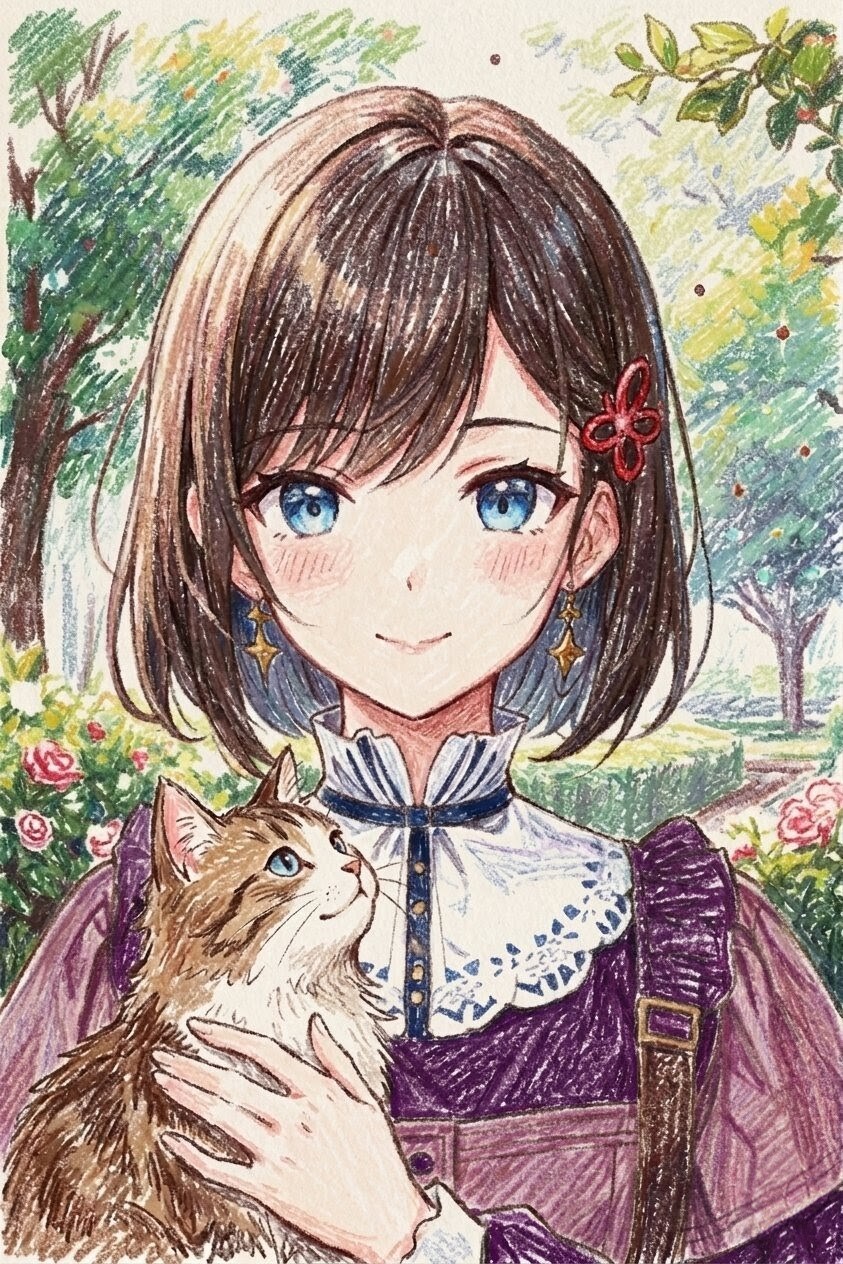 猫と瞳菜