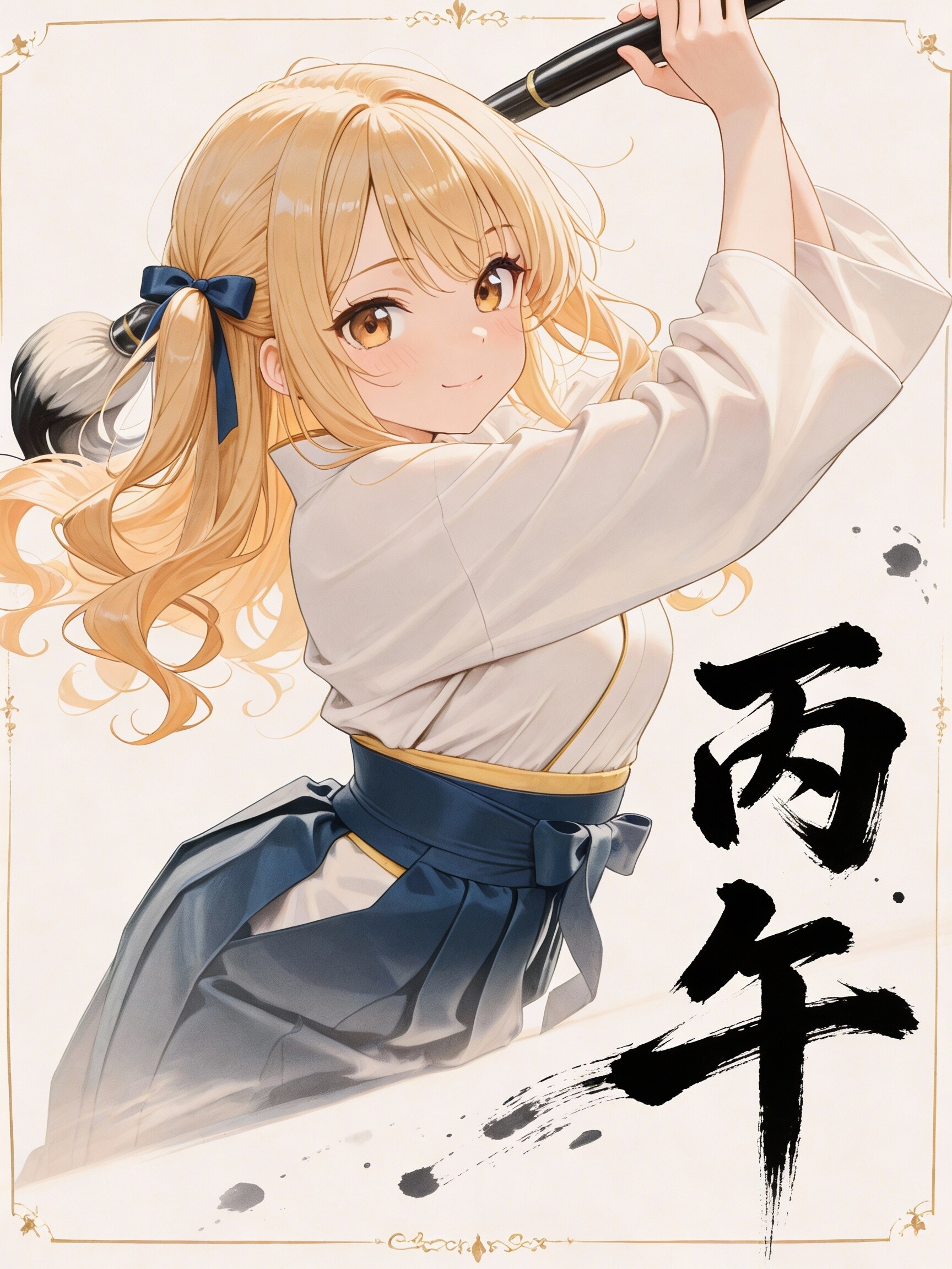 書き初め