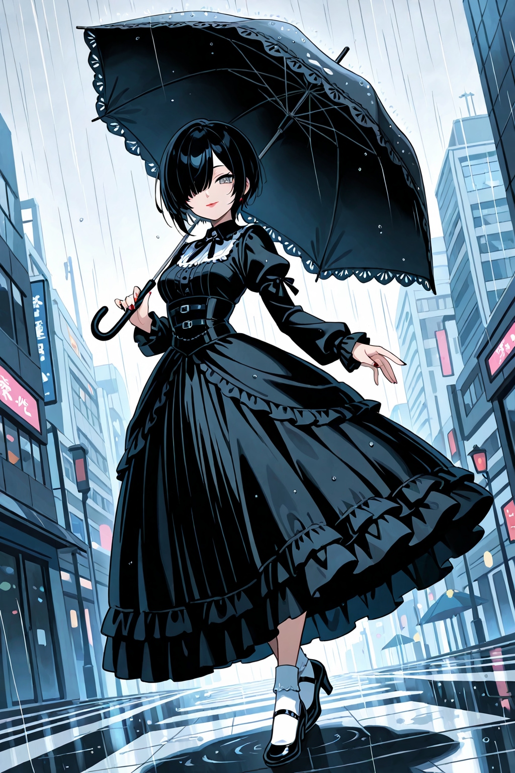 【投稿漏れ画像追加】雨の日のお嬢様　その２