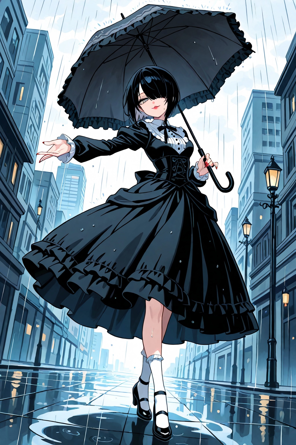 【投稿漏れ画像追加】雨の日のお嬢様　その２
