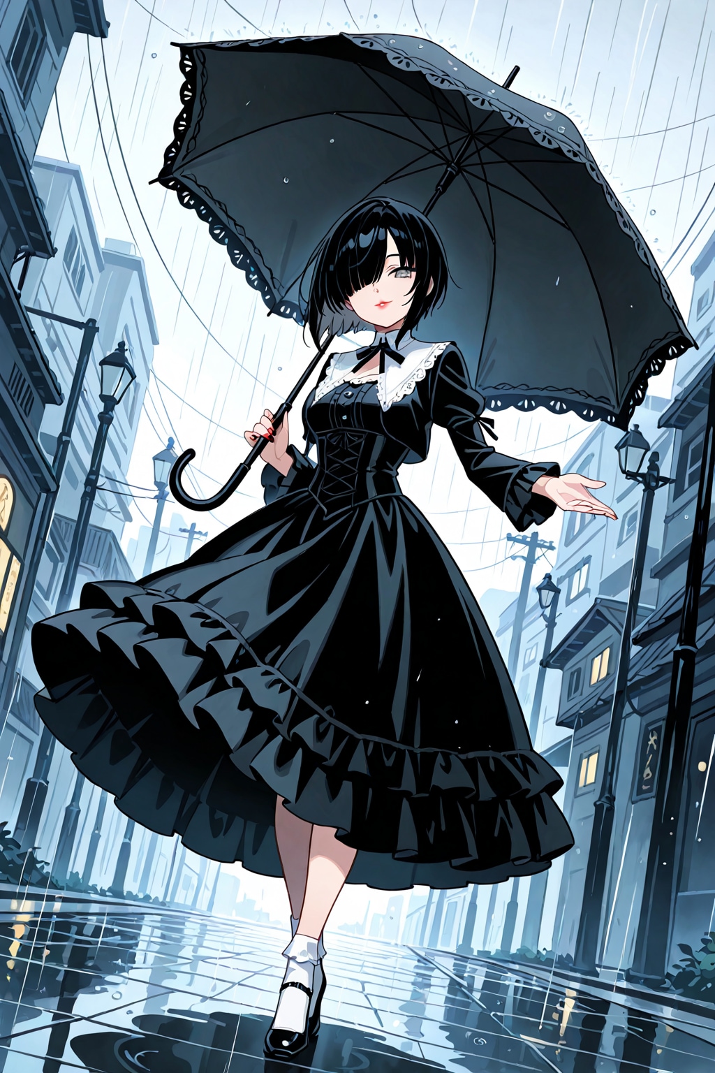 【投稿漏れ画像追加】雨の日のお嬢様　その２