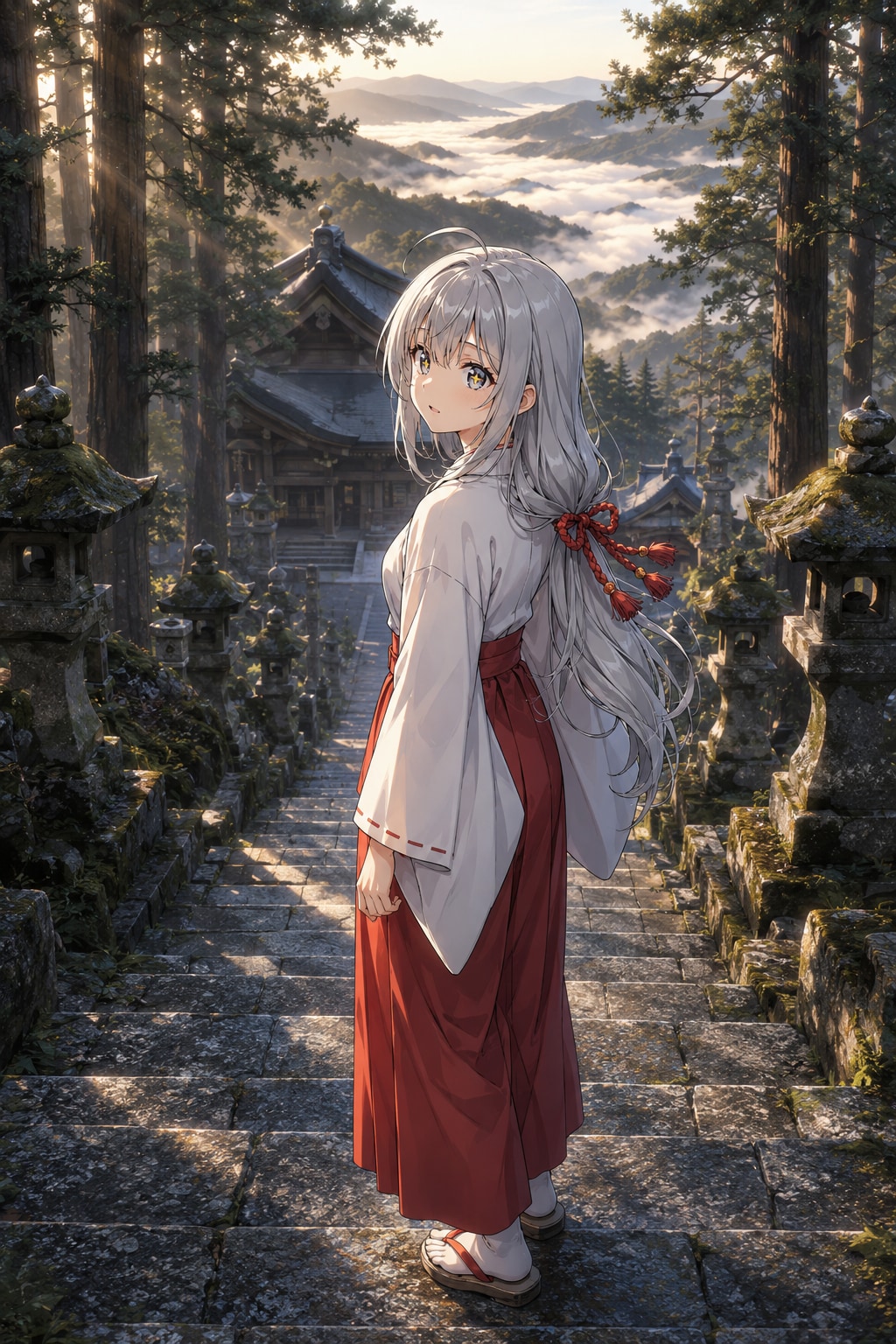雲海の社