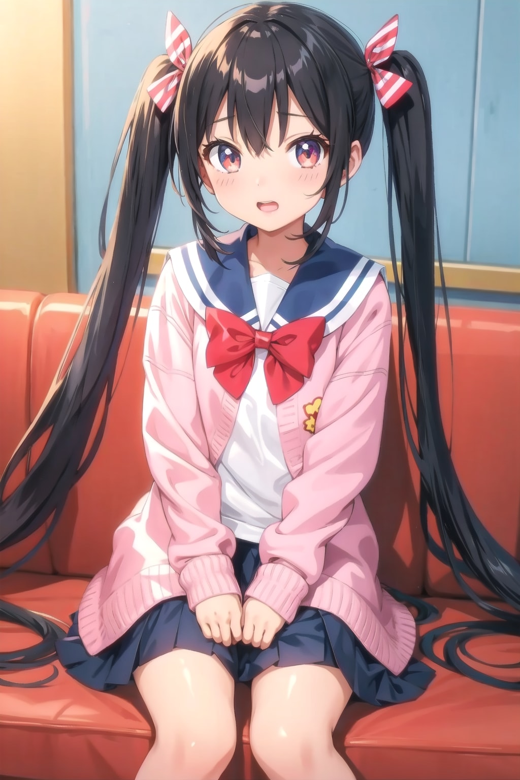 ツインテール少女