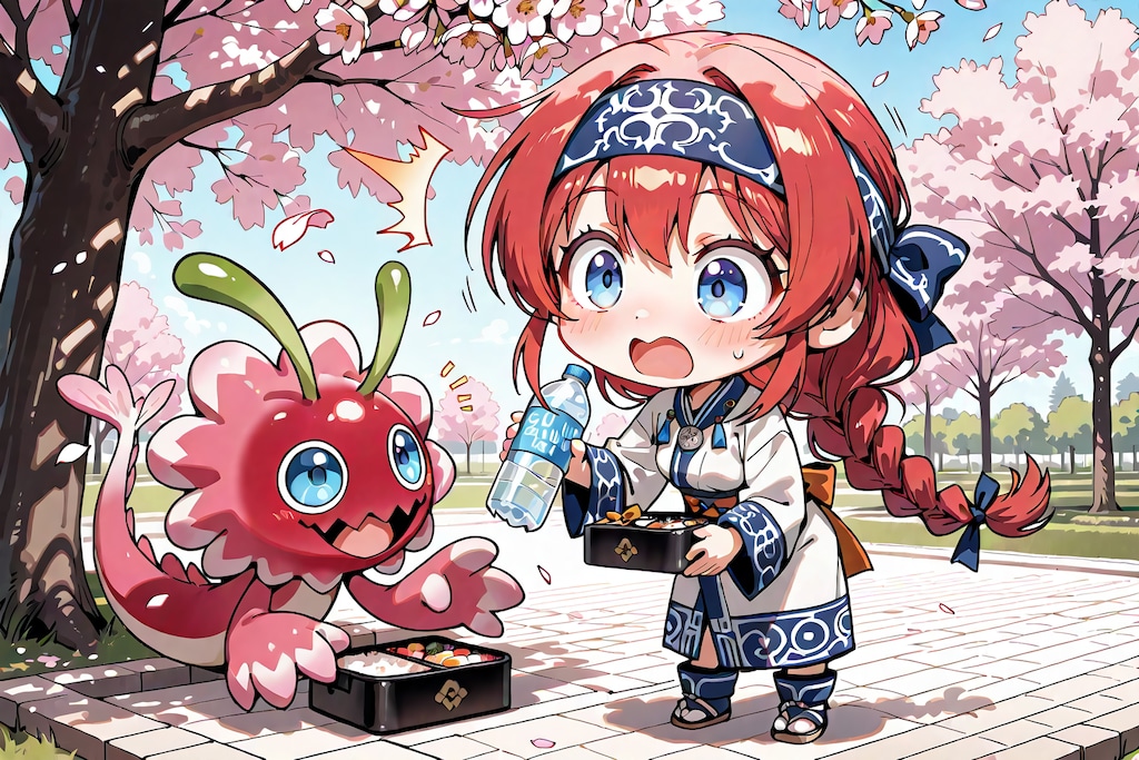 サクランダー現る！
