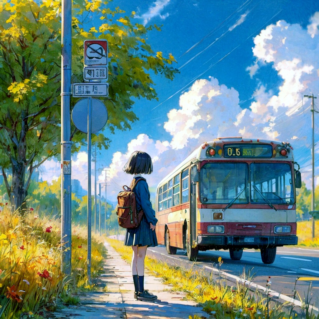 バス停どこ？