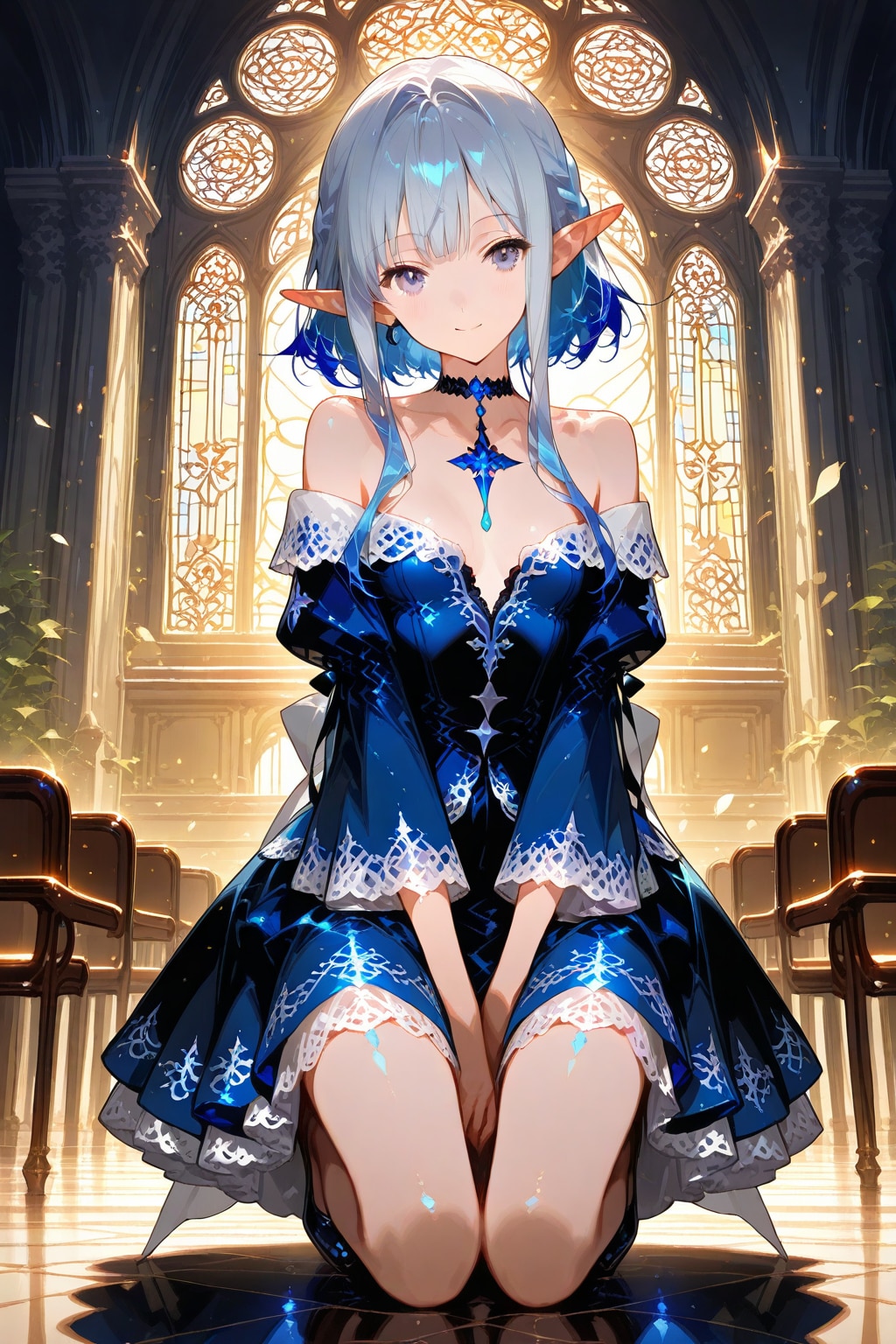 【蔵出し】オリジナルキャラ系エルフ | の人気AIイラスト・グラビア