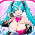 ボカロ　ストリーミングハート　初音ミク（爆乳版） 10枚目
