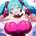 ボカロ　ストリーミングハート　初音ミク（爆乳版） 7枚目