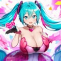 ボカロ　ストリーミングハート　初音ミク（爆乳版） 5枚目