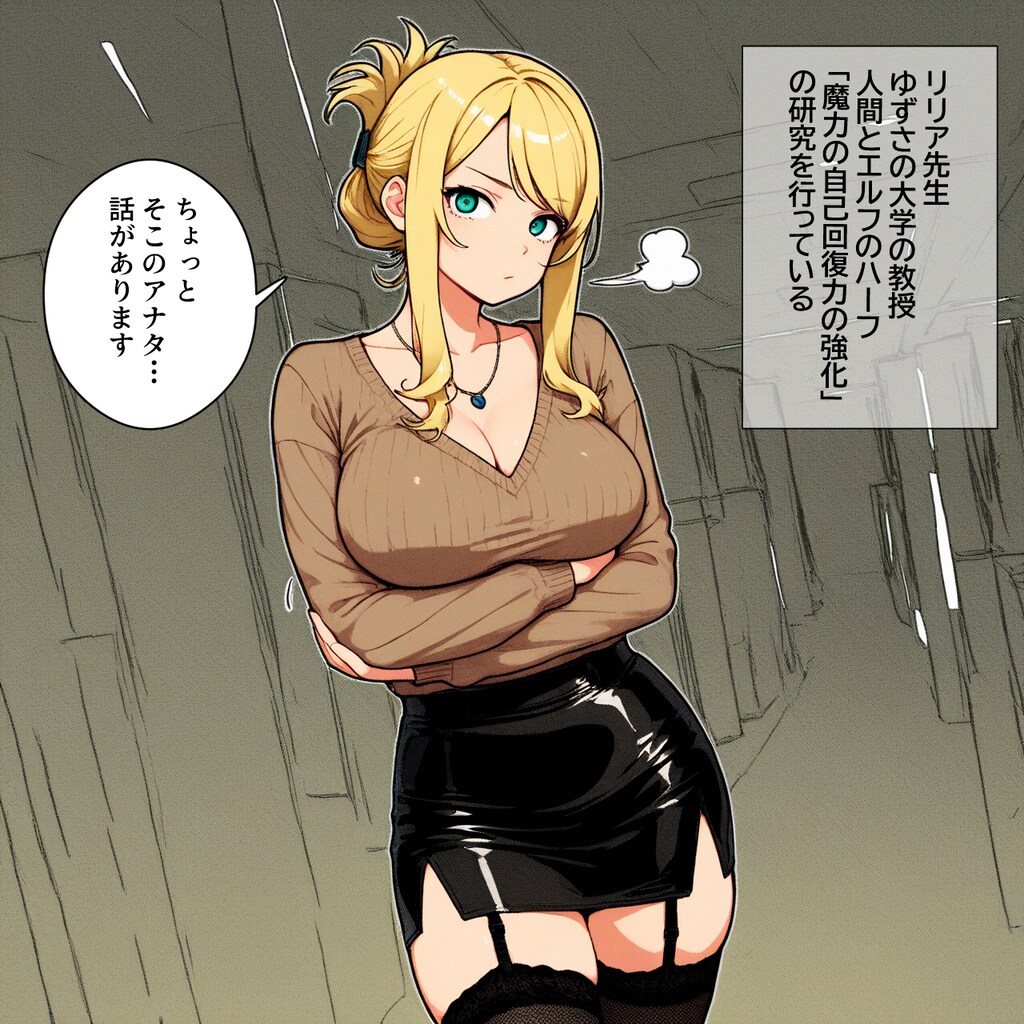 オリジナル⑤　リリア教授に怒られる
