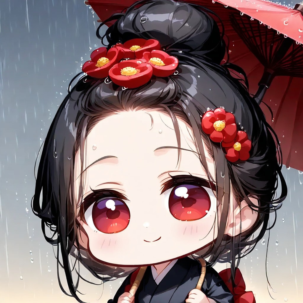 ミニトキヒメ(和傘)